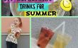 DIY bebidas refrescantes para el verano