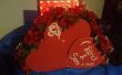 Madera contrachapada bricolaje decoración de regalo de San Valentín