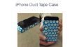 Caso de cinta del conducto del iPhone