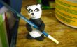 Palillos Panda de arcilla o spoonholder