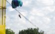 Salto de paracaídas de peluche aparato (parafauna)