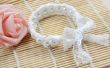 Diseño de la joyería de la boda-como hacer una pulsera de brazalete blanco perla encaje para novia