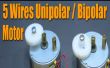 Paso a paso lo básico Motor - Motor de 5 cables Unipolar / Bipolar