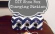 Como caja de zapatos DIY estación de carga para tus dispositivos