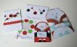 5 Navidad y año nuevo regalo tarjetas manualidades de papel DIY Ideas - presenta fácil y asequible -