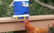 Bebedero para pollo usando los accesorios eléctricos y refrigerador