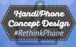 Diseño del teléfono Conceptual HandiPhone