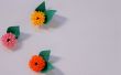 Cómo hacer tubulares con flecos flores utilizando papel arte Quilling | DIY