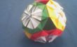 Bonita bola de papel Origami
