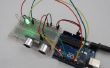 Arduino HCSR04 LED distancia warner