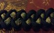 Brazalete de Paracord de diente de piraña