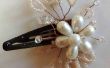De alambre y perlas accesorio para el pelo