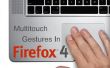 Personalización de gestos multitouch de Firefox