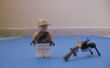LEGO WW2 soldado con ametralladora Bren