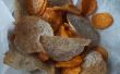 Chips de raíz de batata y Taro
