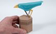 Pájaros de papel. Péndulo accionado papel proyecto