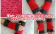 Uñeta de onda menos guantes – patrón Crochet