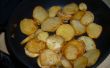 País frito patatas