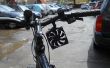 Cargador del teléfono celular (turbina de viento con estructura en batería) la bicicleta