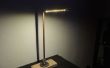 DIY Lámpara con tiras de LED y sanitarios