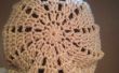 Triángulo slouchy Beanie Crochet patrón