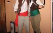 Guybrush Threepwood y Elaine Marley pirata trajes (Monkey Island)