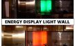 LED lámpara de pared | Visualización de la consumo de energía