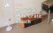 Modular Milk Crate Couch
