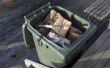 Montar un piso ajustable para un contenedor de leña wheelie bin
