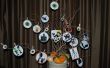 &Aacute;rbol de Halloween y candelas