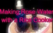 Cómo hacer agua de rosas con un vapor de arroz