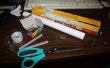 Construir una sierra de un dispensador de clingwrap usado