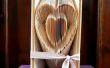 Corazón de San Valentín - plegado libro arte - dentro de un corazón