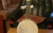 Cómo hacer un ukelele, banjolele, ukelele banjo, soporte de la guitarra. 