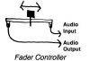 Cómo conectar un Fader con entrada de Audio y salida de