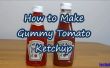 Como hacer goma de tomate salsa de tomate botella