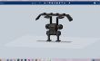 Un Mech de impresión 3D basado en Hawken