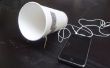 Café taza iPhone altavoces