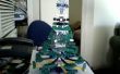 Mini árbol de Navidad de K'nex (mesa)
