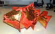 Decoración de año nuevo chino - pescado Lai See (Pocket rojo)