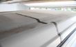 Reparación de grietas grandes en el techo de Eurovan