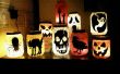 Pepinillo tarro Illuminataries para Halloween