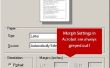 Configuración de márgenes de una carta de varias página de tamaño archivo PDF de imágenes de página completa