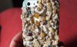 Caso del iPhone real cubierto de piedra