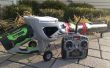 Robot de Control remoto Jet Car - soplador de hojas