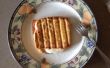 Sándwich de desayuno de tostadas a la francesa