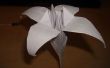 Cómo plegar un Origami Flor / lirio