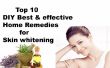 Top 10 mejores DIY y eficaz casa remedios para blanquear la piel