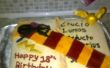 Harry Potter libro torta