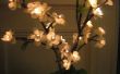 Cherry Blossom rama luces en 6 pasos